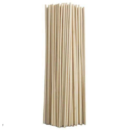 Bamboo Sticks for DIY Crafts 12 Pieces URBANO.IN Bamboo Sticks
